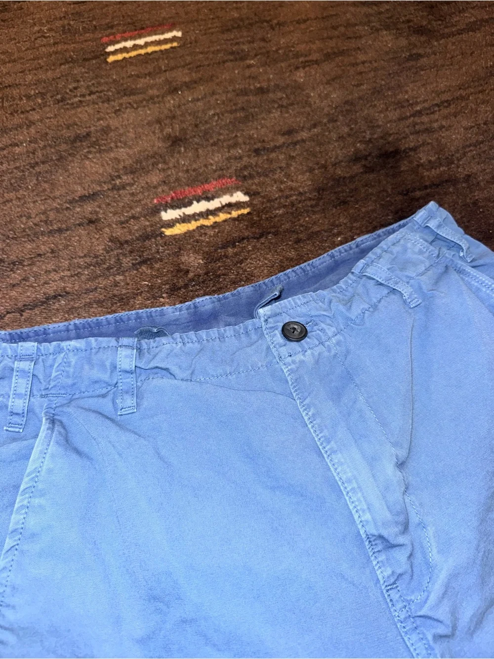 Men's Blue Zara Cargo Pants - Size 31